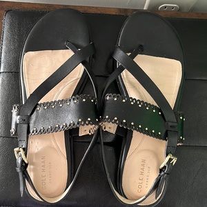 Cole Haan Grand 360 black sandals
